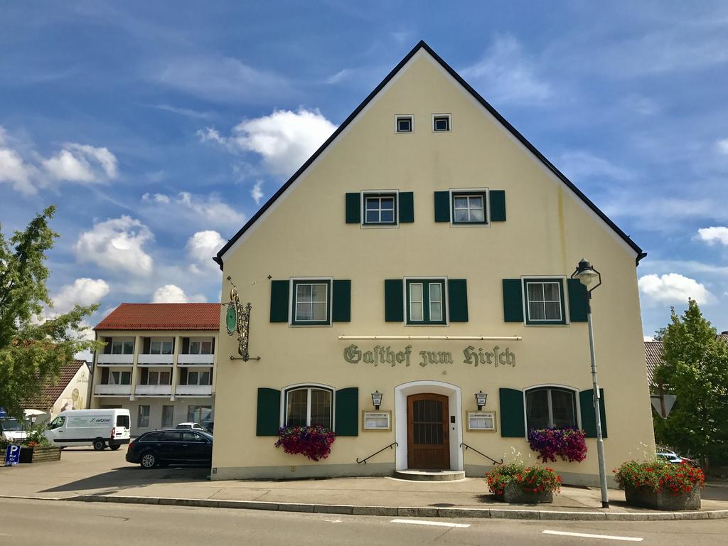 Hotel Zum Hirsch Wertingen Exterior photo